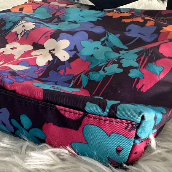 TUMI Floral Nylon Messenger Crossbody Bag - Picture 7 of 12